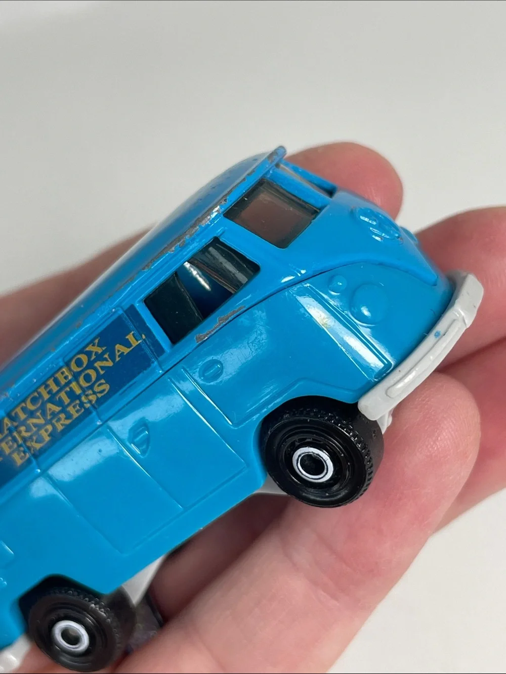 Matchbox International Express Blue VW Delivery Van Toy